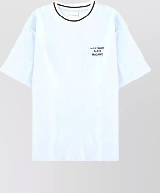 Dr&ocirc;le de Monsieur relaxed-fit t-shirt