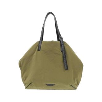 Bottega Veneta Pre-owned Tote Bags, female, Green, Size: ONE SIZE Pre-owned Light Paper Nylon Bag