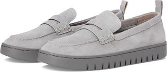 Vionic Uptown Womens Shoes Light Grey Suede : 11 M, Leather/Suede