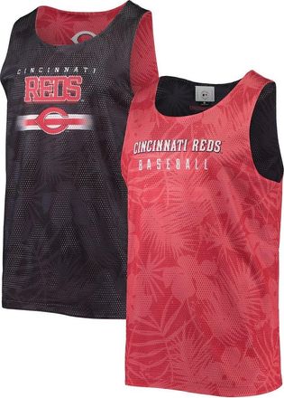 Foco Mens FOCO Red Cincinnati Reds Floral Reversible Mesh Tank Top at Nordstrom, Size Small