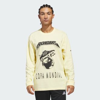 adidas Mens adidas FIFA World Cup 26 Tour Graphic Long Sleeve T-Shirt