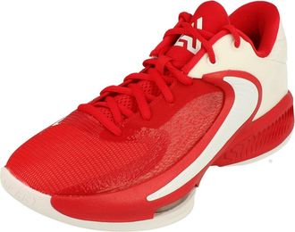 Nike Zoom Freak 4 TB Promo Mens Basketball Trainers DX6652 Sneakers Shoes (UK 9.5 US 10.5 EU 44.5, University red White 602)