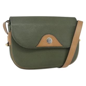 Dior Pre-owned Cross Body Bags, female, Green, Size: ONE SIZE Pre-owned Vintage Shoulder Bag