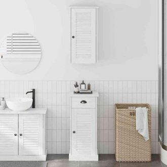 vidaXL Mueble De Cuarto De Ba&ntilde;o Vigo 2 Pcs Y Antiguo 37 X 34 X 80 Cm Vidaxl
