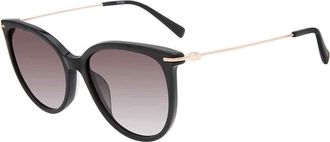 Tumi Grey Gradient Square Ladies Sunglasses STU504 0700 54
