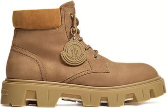 Moncler Stijlvolle Schoenen voor Mannen en Vrouwen - Heren - Veterlaarzen - Beige - 40 EU - Schoenen