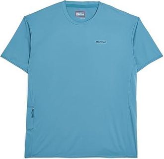 Marmot AirExchange SolarShield Crew Short Sleeve Mens Clothing Summer Storm : 2XL, Polyester