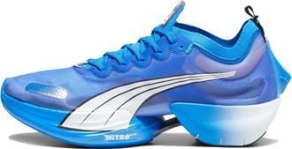 Puma (WMNS) Fast-R Nitro Elite Red Ultra Blue Mismatch 376311-04
