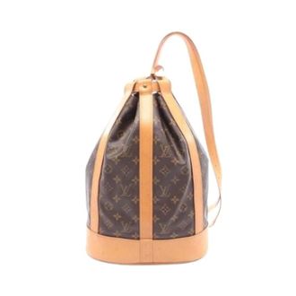 Louis Vuitton Pre-owned Bucket Bags, female, Brown, Size: ONE SIZE Pre-owned Randonnee PM Shoulder Bag