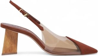 Schutz Schoenen, Dames, Bruin, 39 EU, Su&egrave;de, Slingback Pomp