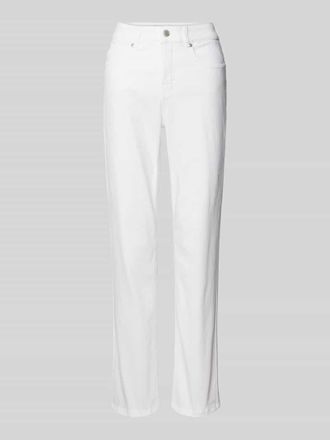 M.A.C Regular Fit Jeans-Culotte im 5-Pocket-Design in Weiss, Gr&ouml;&szlig;e 42