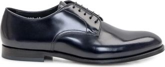 Doucal's Platte Schoenen - Heren - Nette schoenen - Blauw - 40 1/2 EU - Schoenen