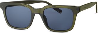 Tom Tailor Sonnenbrille TOM TAILOR Modell 676013, Herren, dunkelgr&uuml;n transparent, leicht transparent, Sonnenbrillen Sonnenbrille, Form Karree/Eckig, Logoschriftz