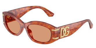Dolce & Gabbana DG4502 3452/7 Womens Sunglasses Tortoiseshell Size 55