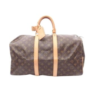 Louis Vuitton Pre-owned Weekend Bags, unisex, Brown, Size: ONE SIZE Pre-owned Vintage Weekend Bag