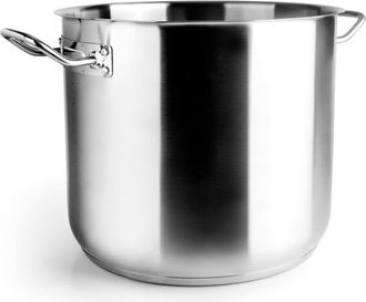 Lacor Olla Sin Tapa 28cm Acero Inoxidable Lacor Para Todo Tipo De Cocinas Capacidad 15,5l Alto 25,5cm Apto Para Lavavajillas
