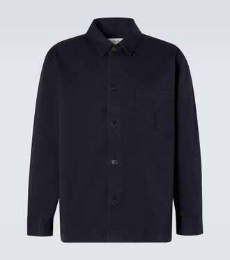 Saint Laurent Cassandre cotton shirt