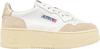 Autry Medalist Platform Low Sneakers - Dames - Sneakers - Veelkleurig - 39 EU - Katoen - Schoenen
