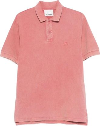 Isabel Marant Afko Polo - Heren - Polos - Rood - S - Katoen - Tops