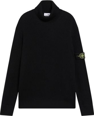 Stone Island Hombre, Jerseys, Negro, Talla: XL