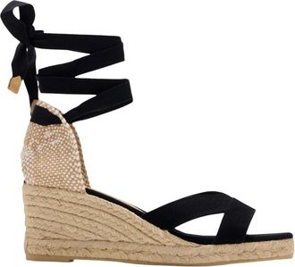 Castaner Stijlvolle Espadrilles voor Vrouwen - Dames - Sleehakken - Zwart - 41 EU - Schoenen