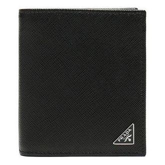 Prada SS26 Saffiano Leather Wallet Black 2MO004-QHH-F0002