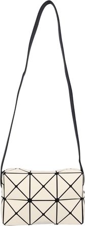 Bao Bao Issey Miyake Rectangular Shoulder Bag With Geometric Pattern And Adjustable Strap