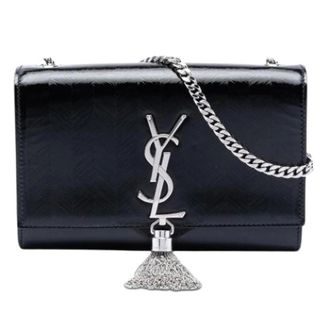 Saint Laurent Pre-owned Cross Body Bags, female, Black, Size: ONE SIZE Pre-owned Kate