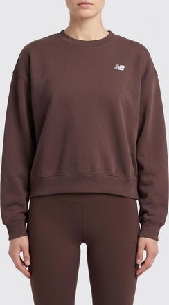 New Balance Felpa a girocollo in cotone con logo New Balance