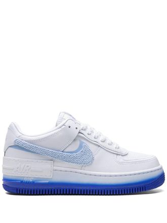 Nike Air Force 1 Shadow Racer Blue sneakers - White