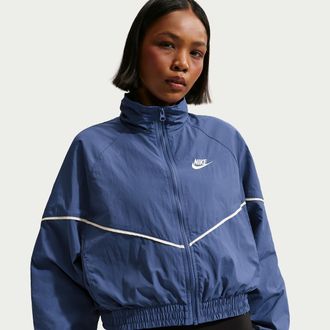 Nike Womens Nike Sportswear Windrunner Woven Jacket in Blue | IM8027-461