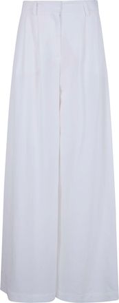 DRHOPE Wide Leg Pince Trousers