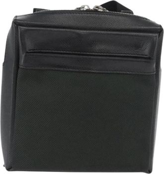 Louis Vuitton Pre-owned Cross Body Bag - Heren - Vintage Schoudertas - Zwart - ONE Size - Leer - Vintage