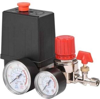 OEM Interruptor De Presi&oacute;n Para Compresor De Aire, Compresor De Aire De 12 Bar, Interruptor De Presi&oacute;n Con Man&oacute;metros Para Reducci&oacute;n R&aacute;pida De Presi&oacute;n, In
