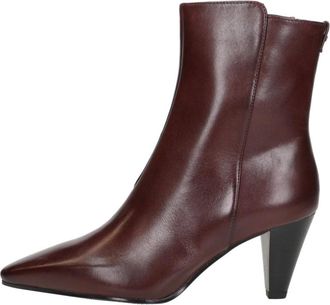 Tamaris Enkellaarsjes Hak - Dames - Laarzen met Hak - Rood - 36 EU - Schoenen