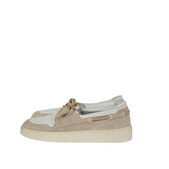 Eleventy Sneakers, male, Beige, 8 UK, Boat Trainers