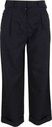 Stella McCartney Stella McCartney geplooide broek van zwarte wol