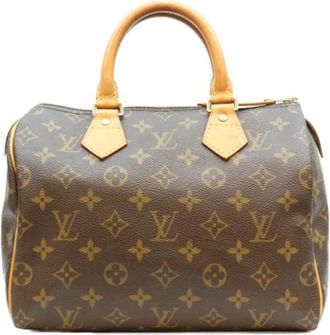 Louis Vuitton Pre-owned Boston tas - Dames - Vintage Handtas - Bruin - ONE Size - Vintage