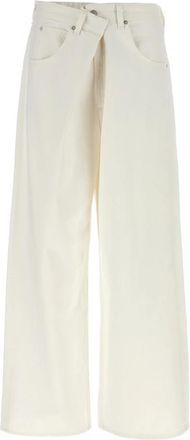 A Gold E Jeans - Dames - Loose Fit Jeans - Wit - W27 - Jeans