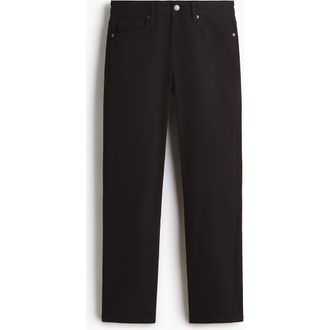 H&M Regular Jeans in Denim Black at Nordstrom, Size 29 X 32