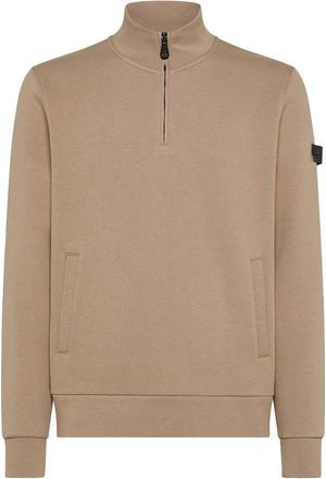 Peuterey Heren, Sweatshirts & Hoodies, Beige, Maat: 2XL
