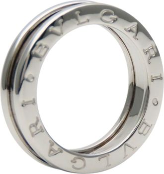 Bulgari White Gold White Gold (18K) Band Ring (Pre-Owned)