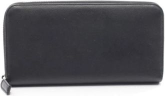 Prada Pre-owned Vintage Portemonnee - Dames - Vintage Accessoires - Zwart - ONE Size - Leer - Vintage