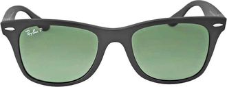 Ray-Ban Wayfarer Liteforce Polarized Green Classic G-15 Square Unisex Sunglasses RB4195 601S9A 52
