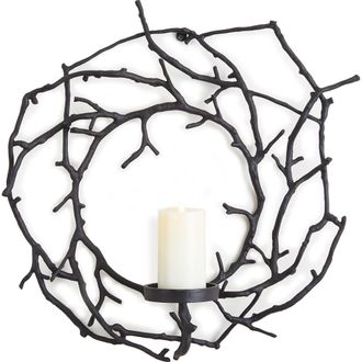 Napa Home & Garden Branch Wall Candleholder in Black at Nordstrom