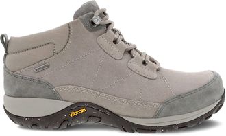 Dansko Womens Pearla Burnished Suede Boots In Stone