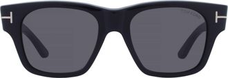 Tom Ford Caine Smoke Square Mens Sunglasses FT1280 01A 53