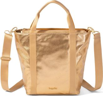 Baggallini Via Crossbody Tote Bag in Gold Metallic at Nordstrom