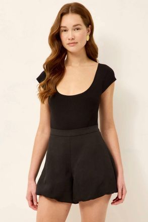 Marie Oliver Roxy High Rise Short In Black
