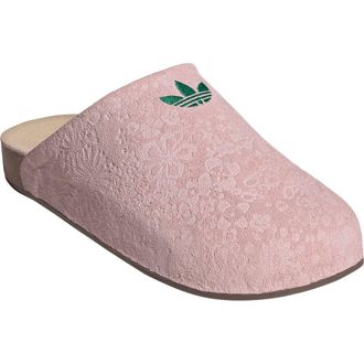 adidas Adiumule Slide in Sandy Pink/Bold Green/Gum5 at Nordstrom, Size 8